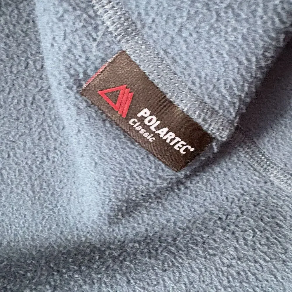 The North Face Blue Fleece Pullover‎ Women 1/4 Zip Polartec Outdoor Hike Small